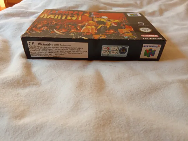 Versione PAL di Body Harvest per N64