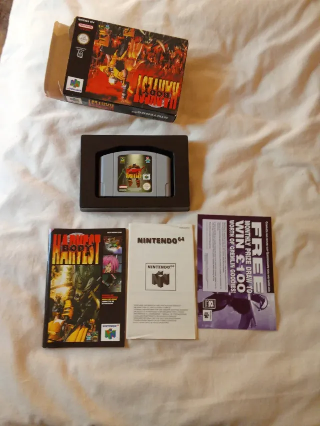 Versione PAL di Body Harvest per N64