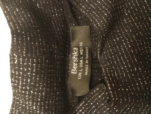 Vestido fiesta negro plateado