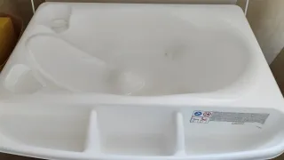 Bañera bebé con cambiador