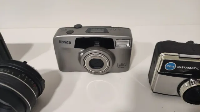 Lote 3 Cámaras + 1 Objetivo