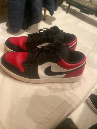 Nike Air Jordan 1 Low Bred Toe