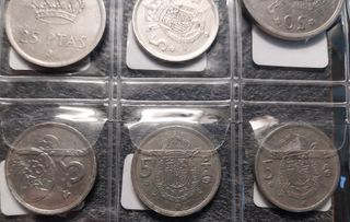 28 Monete Spagna dal 1953 al 1996 x Arte Creazioni