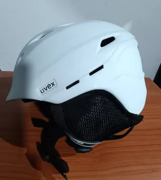 Casco de ski blanco