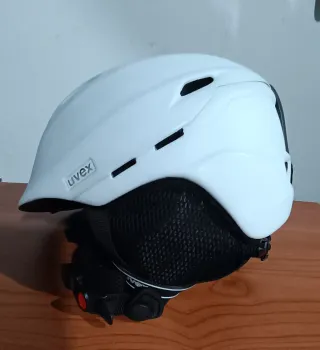 Casco de ski blanco