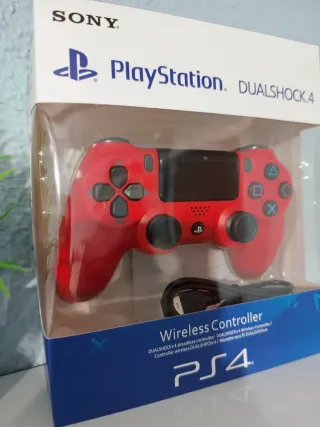 Mando PS4 Rojo