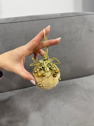 Decorazioni Natalizie Babbo Natale Oro