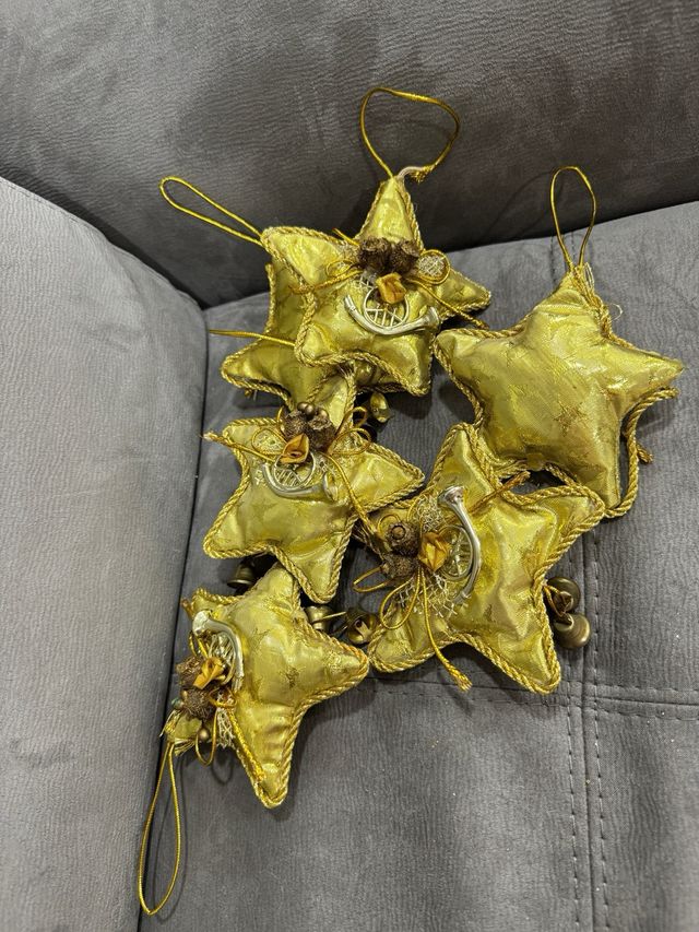 Decorazioni Natalizie Babbo Natale Oro