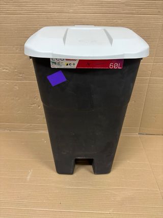 Contenedor Tayg 60L Negro/Gris con Pedal