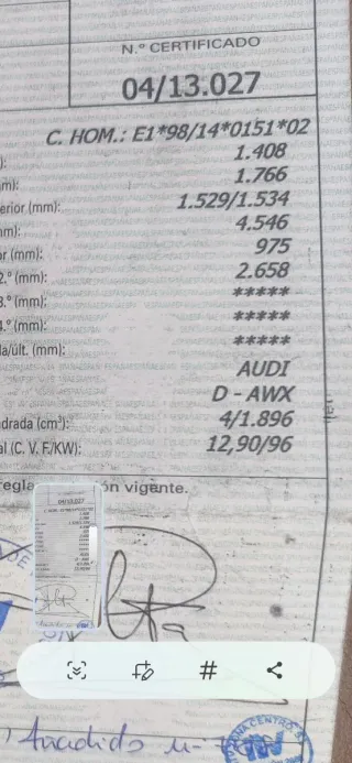 Piezas Audi Seat Skoda Volkswagen