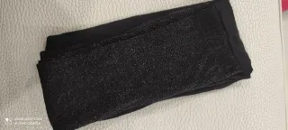 Leggings neri con glitter