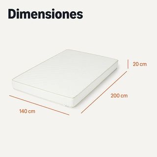 Materasso in schiuma 140x200cm