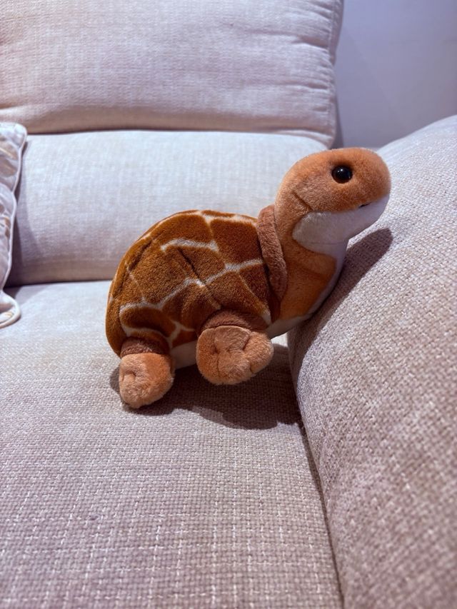 Peluche Tortuga Trudi Vintage con etiqueta