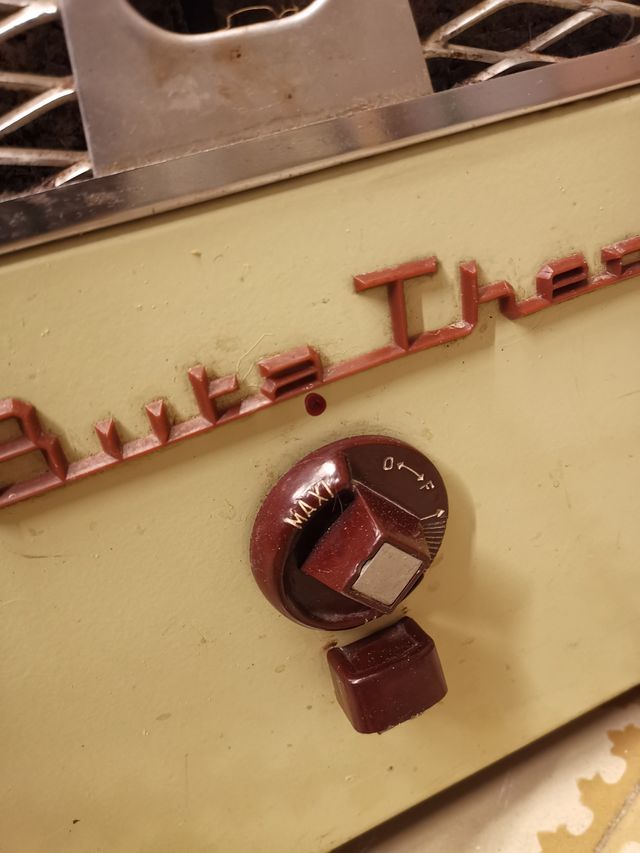 Estufa de gas Buta-Thermx 1965