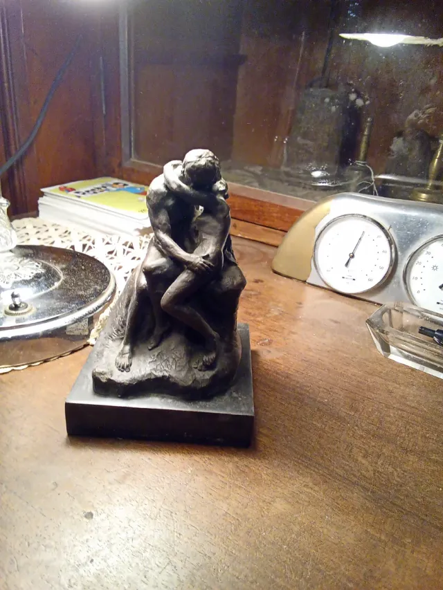 Copia Rodin El Beso Bronce