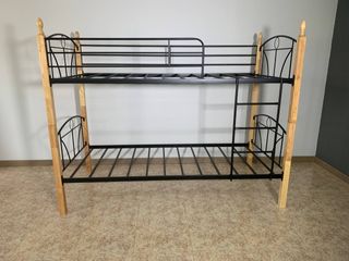 Litera Madera y Metal 90x190cm