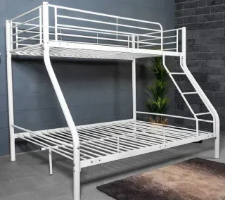 Litera Matrimonio Metálica Blanca