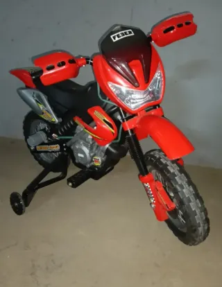 Moto eléctrica infantil Feber Roja