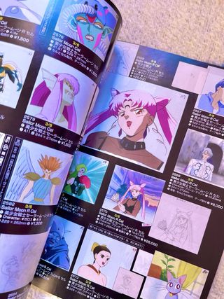 Sailor Moon sailormoon merchandising revista anime