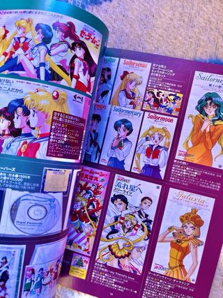 Sailor Moon sailormoon merchandising revista anime