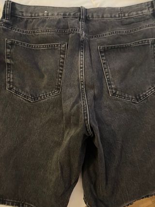 Bermuda gris Zara XL hombre