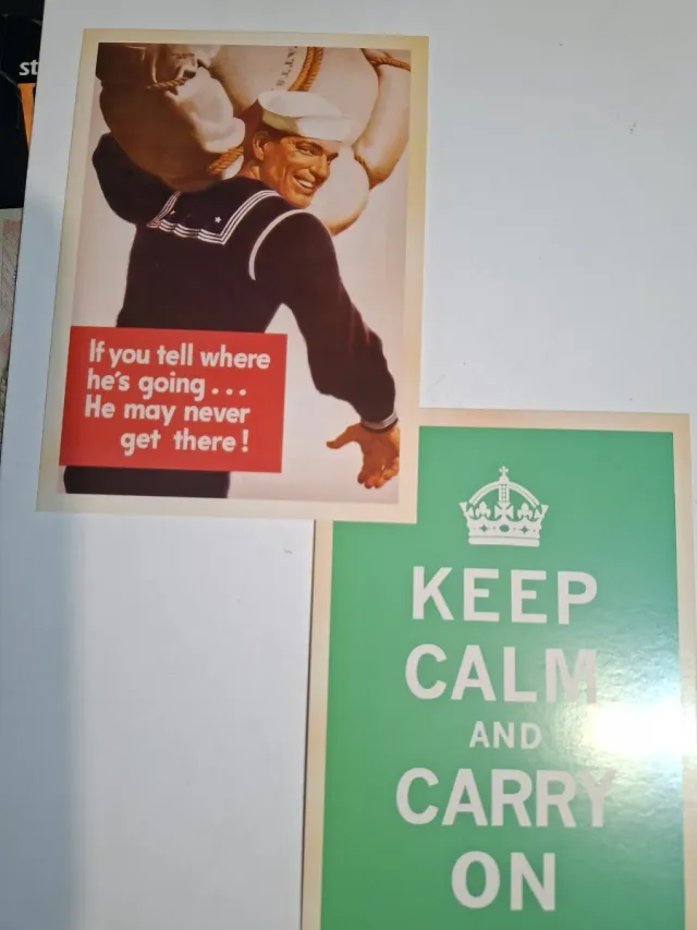 Collezione di 6 cartoline vintage