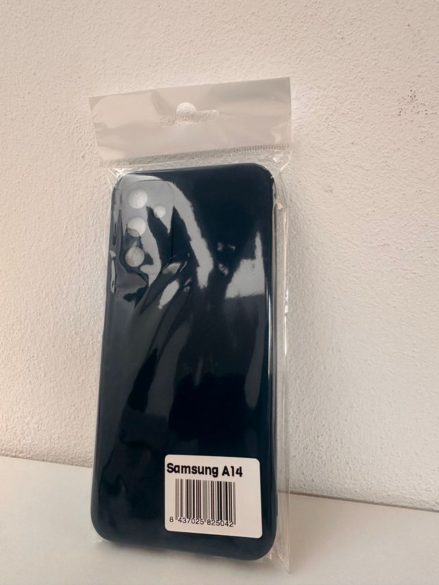 Fundas Samsung A14 silicona colores