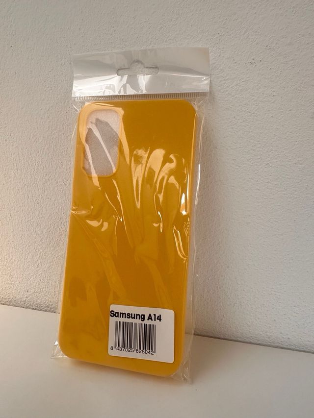 Fundas Samsung A14 silicona colores