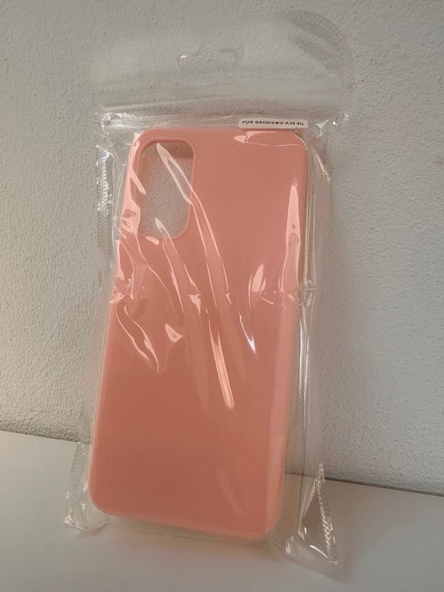Fundas Samsung A14 silicona colores