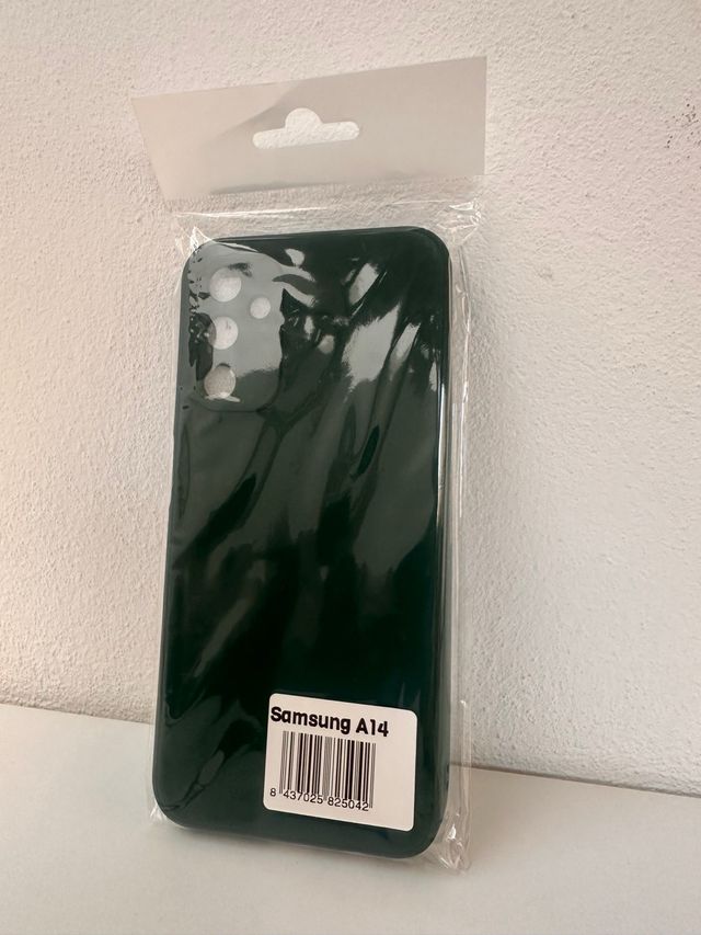 Fundas Samsung A14 silicona colores