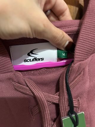 Sudadera Scuffers Granate Talla M