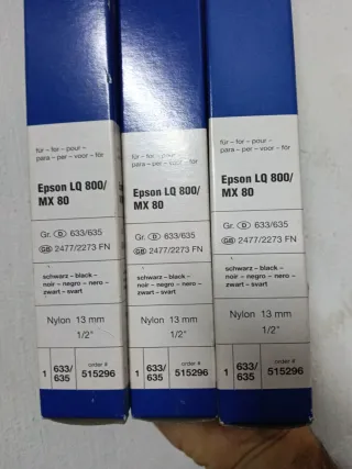 Cartucho Tinta Pelikan Epson LQ 800