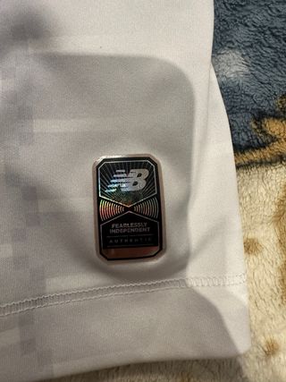 Camiseta Liverpool New Balance Blanca Talla M