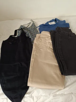 Lote Ropa Talla S-M Diferentes prendas y marcas