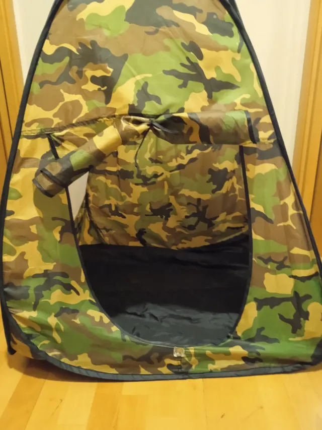 Tienda de campaña infantil camuflaje
