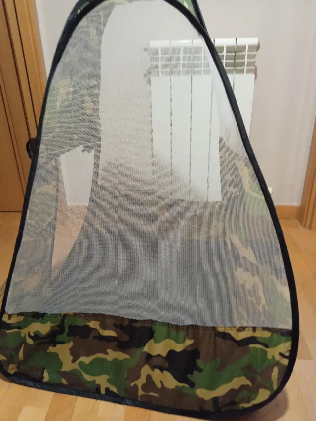 Tienda de campaña infantil camuflaje