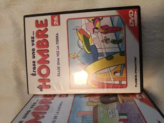 Colección DVD y Libros Erase una vez... el Hombre