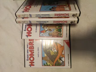 Colección DVD y Libros Erase una vez... el Hombre
