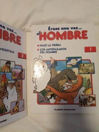 Colección DVD y Libros Erase una vez... el Hombre