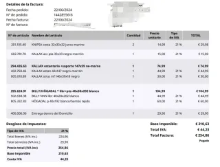 Mesa TV Negra Kallax Ikea con Soporte