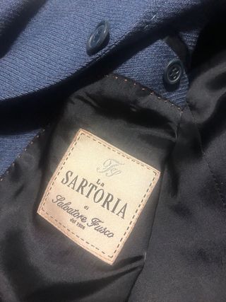 Americana azul Salvatore Fusco