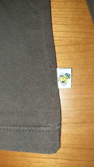 Maglia manica lunga Miss Ribellina marrone