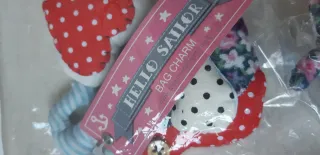 Llavero bolso pájaro y corazón. Tengo5,