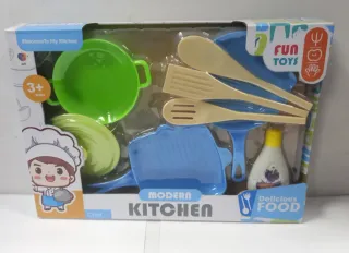 Juego Cocina Juguete Utensilios Fun Toys