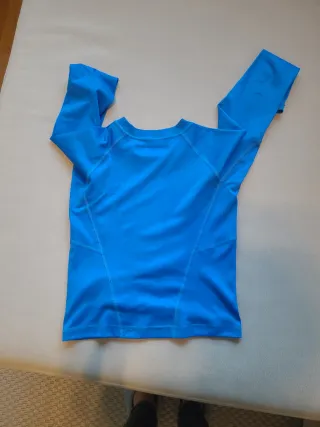Camiseta térmica Columbia niño azul
