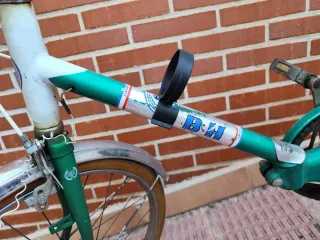 Bicicleta BH plegable verde