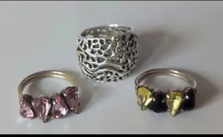 Anillos Plata de Ley con Piedras