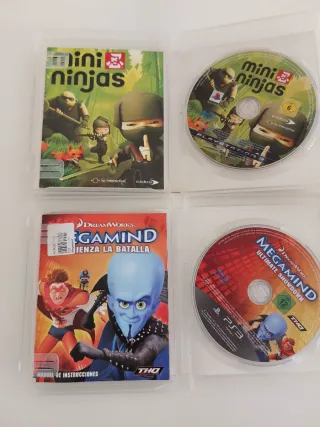 Pack 2 Juegos PS3: Mini Ninjas y Megamind