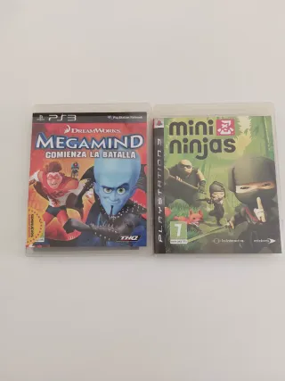 Pack 2 Juegos PS3: Mini Ninjas y Megamind