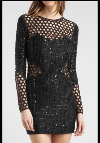 Vestido Negro Ajustado BDba